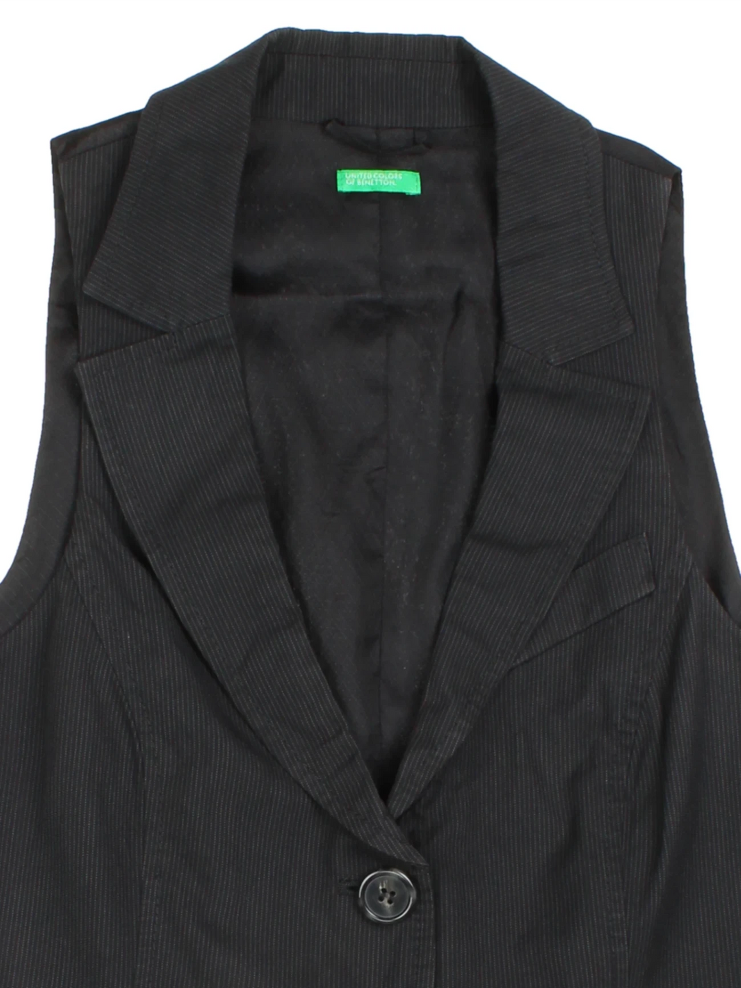 Y2K Pinstripe Waistcoat (Size S)