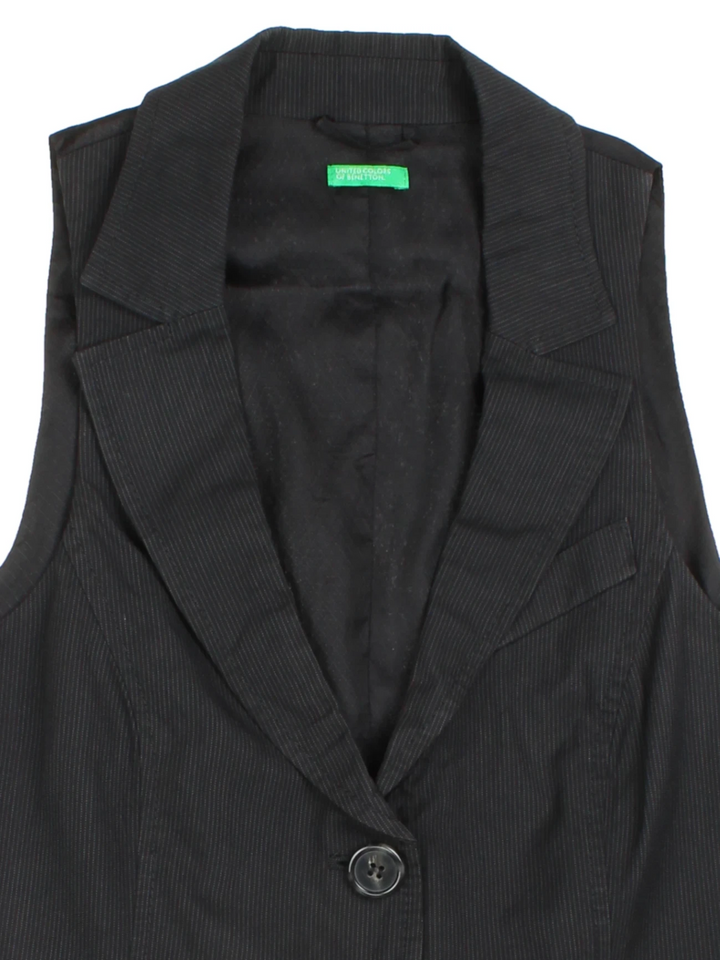Y2K Pinstripe Waistcoat (Size S)
