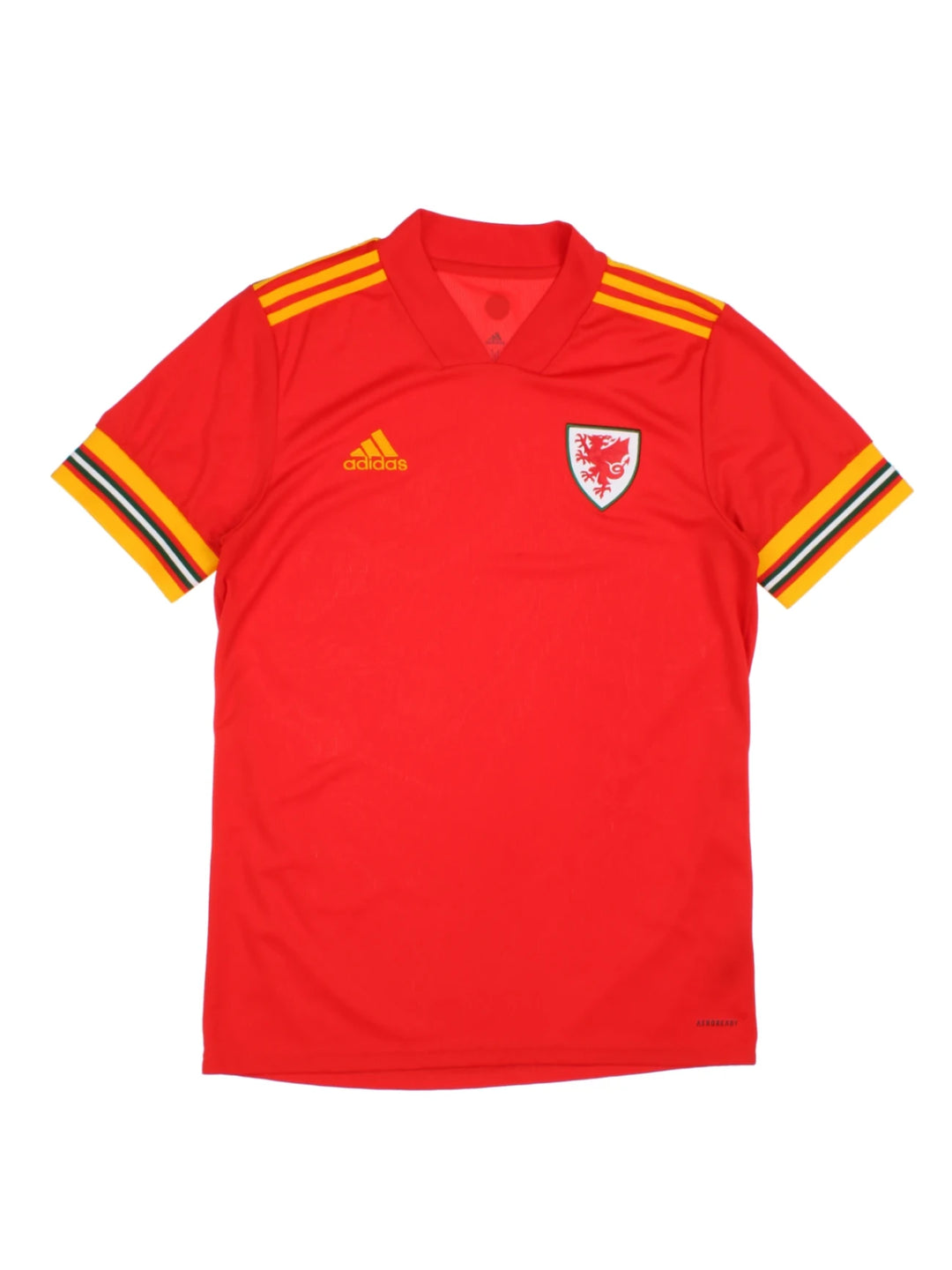 20-21 Adidas Wales Home Football Shirt (Size M) - VintageFolk