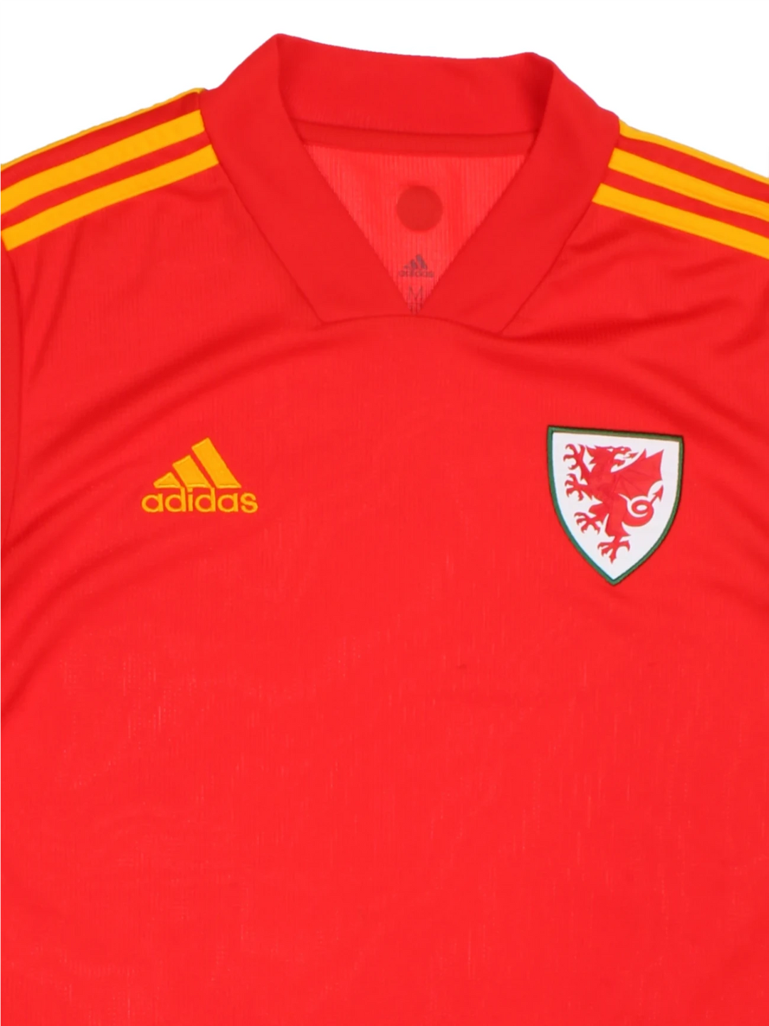 20-21 Adidas Wales Home Football Shirt (Size M) - VintageFolk