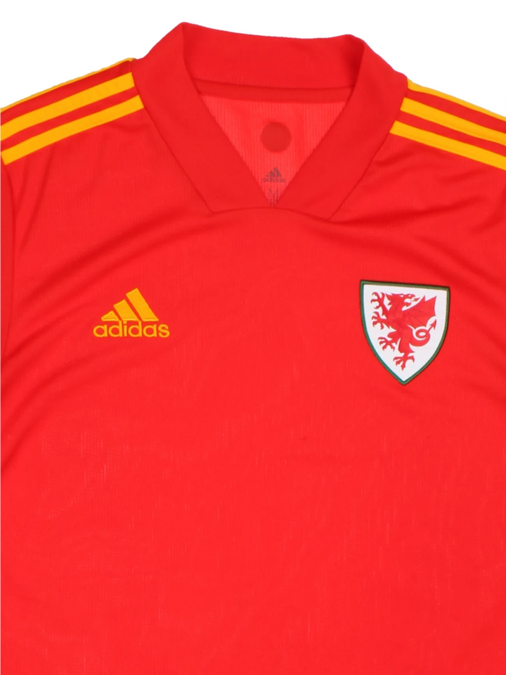 20-21 Adidas Wales Home Football Shirt (Size M) - VintageFolk