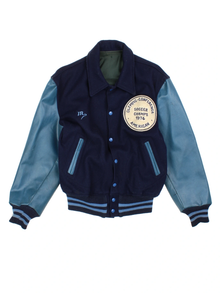 70's Olympic Conference Highland Varsity Jacket (Size L)
