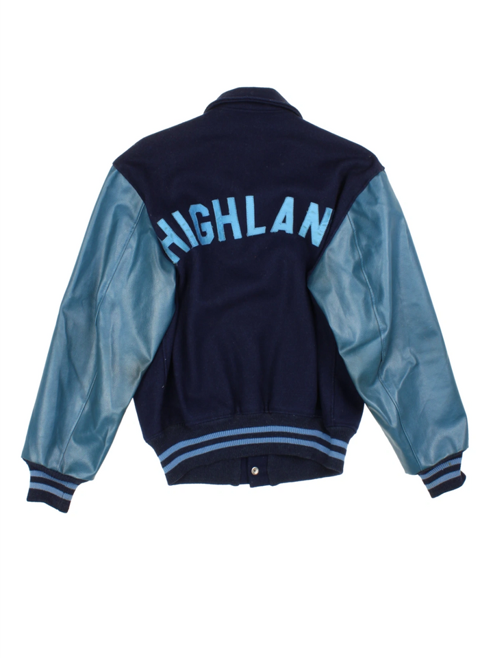70's Olympic Conference Highland Varsity Jacket (Size L)