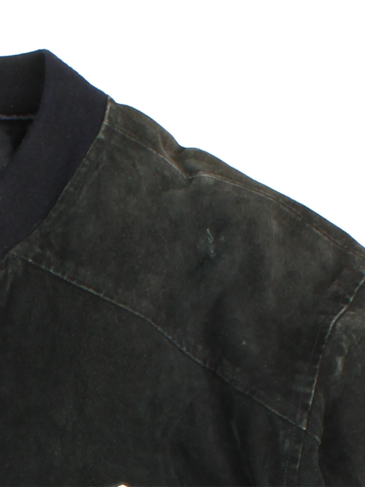 00's Jeff Hamilton Super Bowl XXXV Bomber Jacket (Size XL)