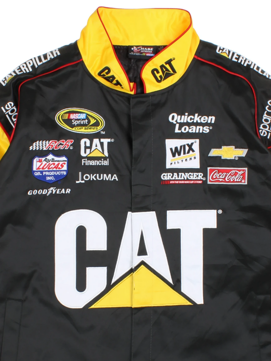 Chase Authentics Caterpillar Racing Jacket (Size L)