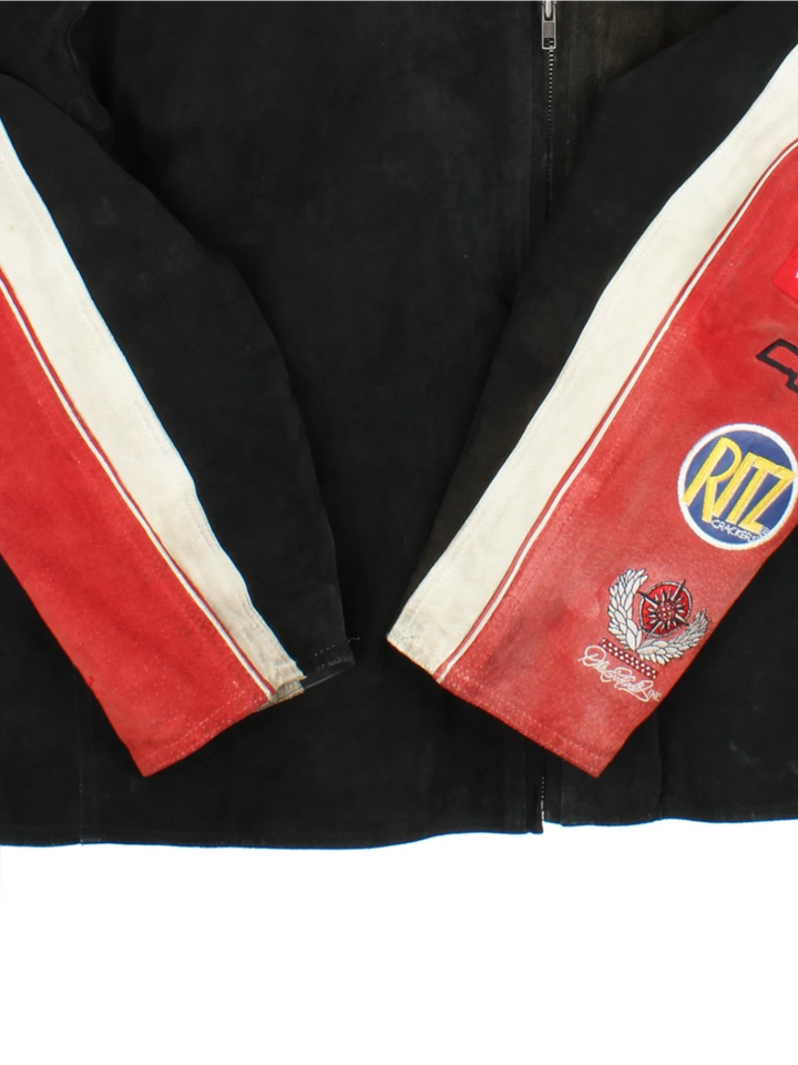 Wilsons Leather Budweiser NASCAR Racing Jacket (Size XXXL)