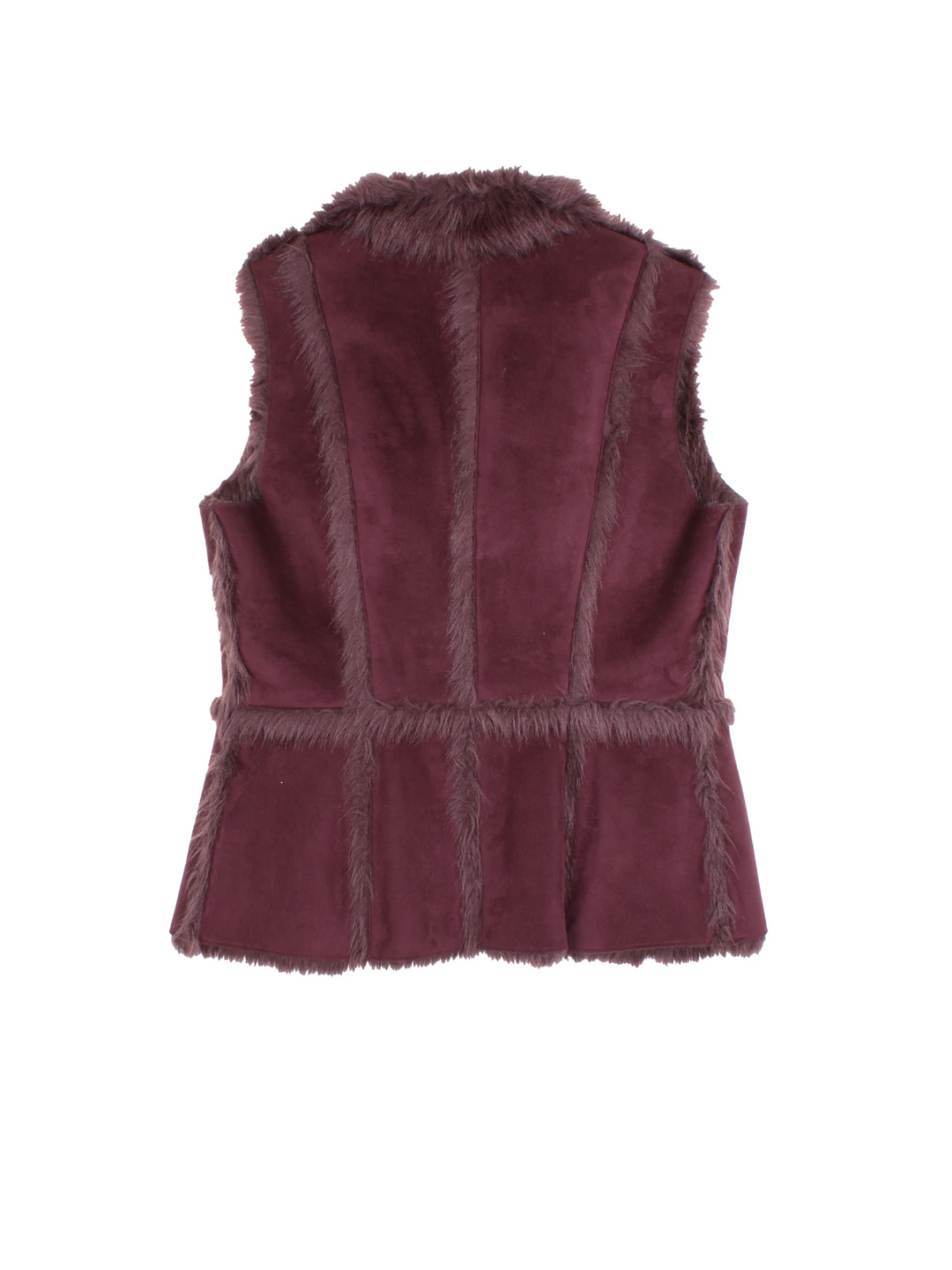 Y2K Afghan Faux Fur Gilet (Size S)