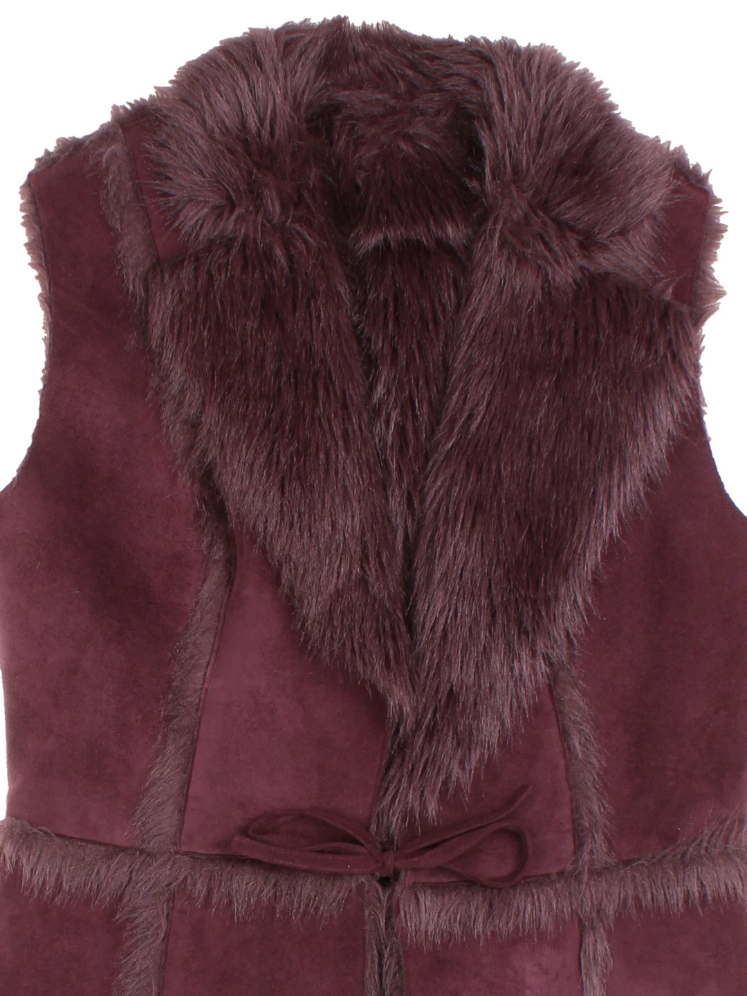 Y2K Afghan Faux Fur Gilet (Size S)