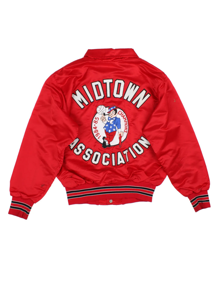 80s Midtown Association Varsity Jacket (Size L)