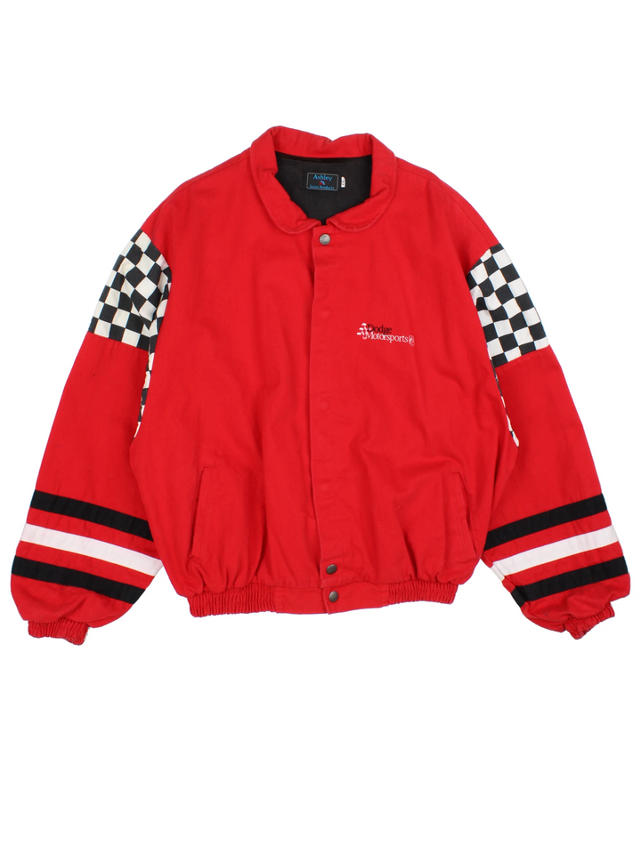 90's NASCAR Dodge Motorsports Racing Jacket (Size XXXL)