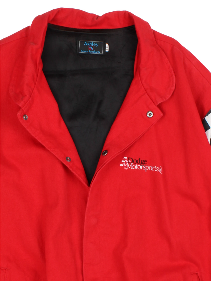 90's NASCAR Dodge Motorsports Racing Jacket (Size XXXL)