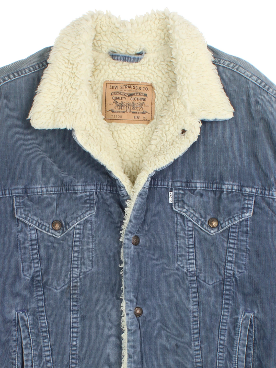 Levi Strauss Sherpa Trucker Jacket (Size XL)