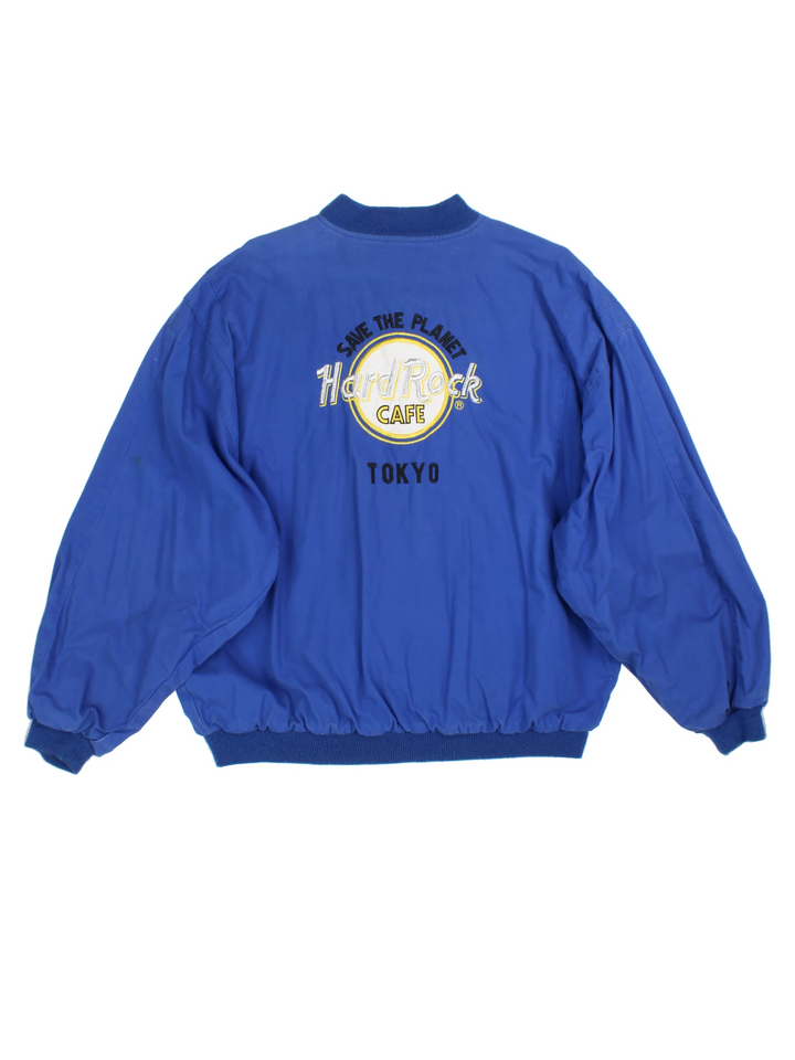 90's Hard Rock Cafe Tokyo Varsity Jackets (Size XXL)