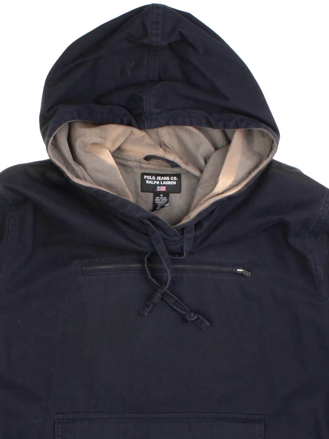 Ralph Lauren Kangaroo Pocket Smock Jacket (Size M) - VintageFolk