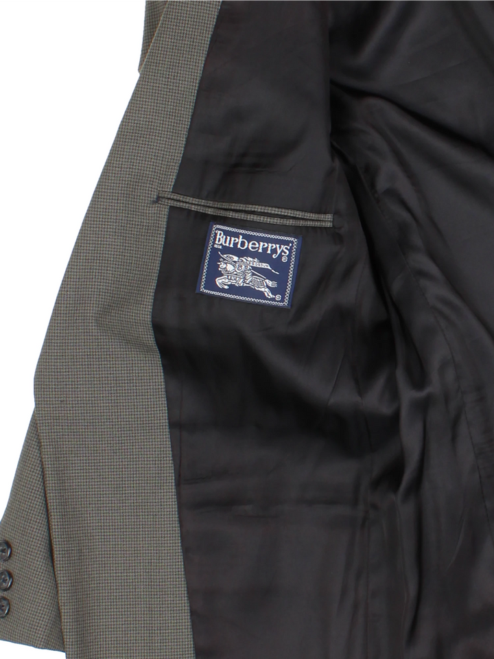 90's Burberry Blazer (Size S) - VintageFolk