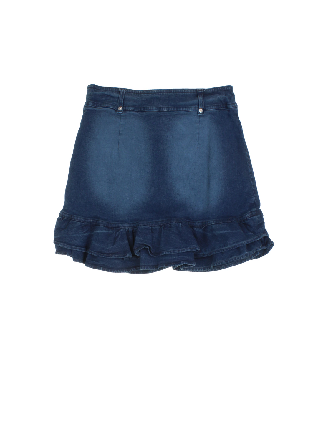 Y2K Morgan Denim Mini Skirt (Size S)