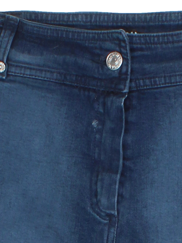 Y2K Morgan Denim Mini Skirt (Size S)