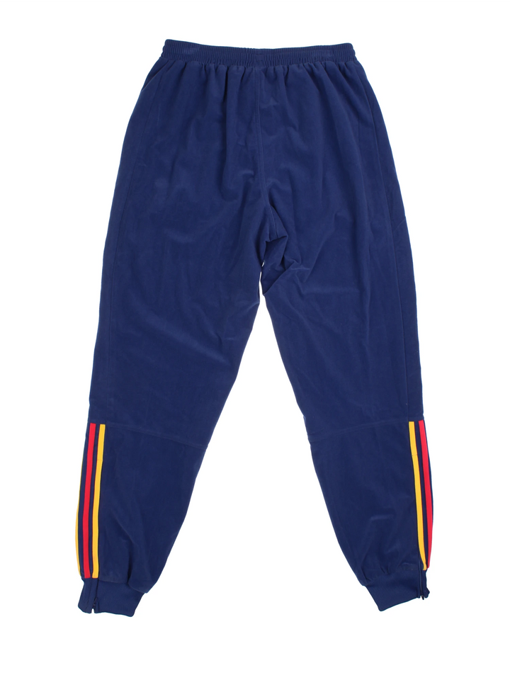 00's Adidas Spain Football Team Tracksuit Bottoms (Size L) - VintageFolk