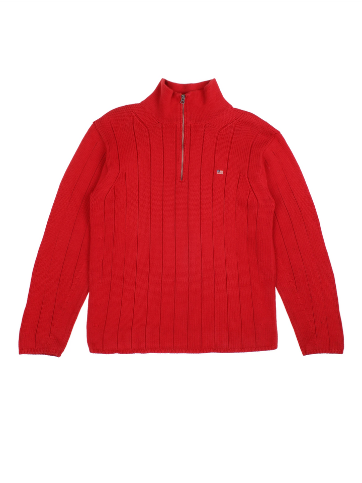 Polo Jeans Co Ralph Lauren 1/4 Zip Jumper (Size L)