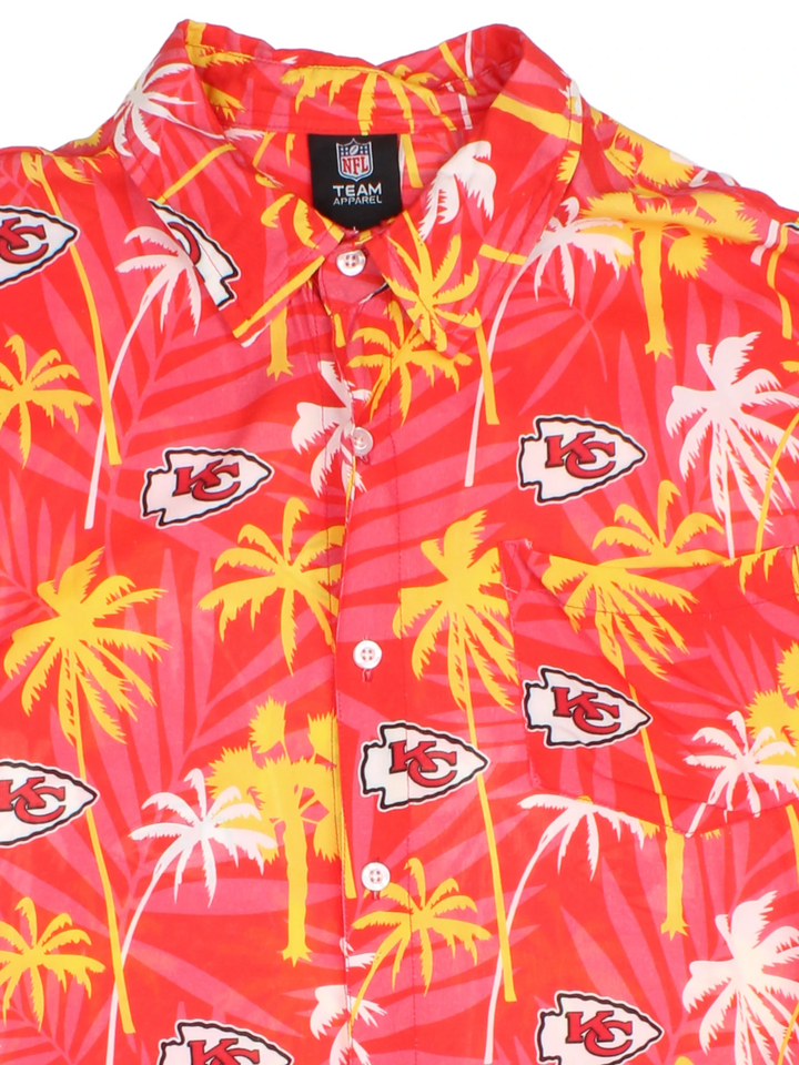 NFL Kansas City Chiefs Hawaiian Shirt (Size M)