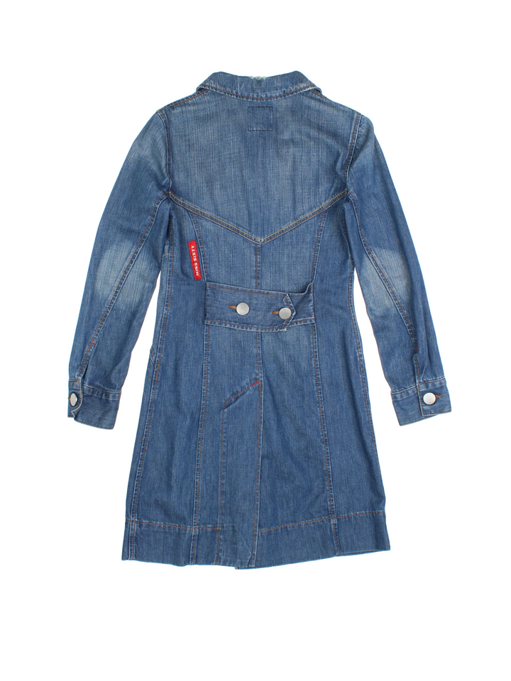 Y2K Miss Sixty Denim Shirt Dress (Size XS)