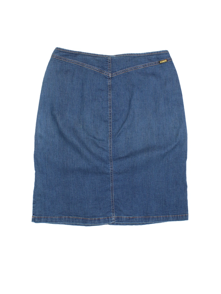Y2K Diesel Denim Pencil Skirt (Size XL)