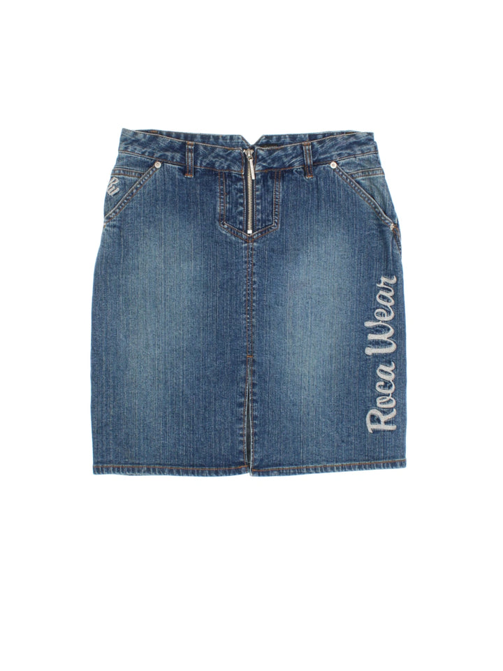 90's Rocawear Denim Skirt (Size M)