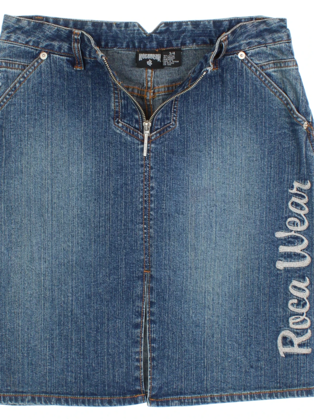 90's Rocawear Denim Skirt (Size M)