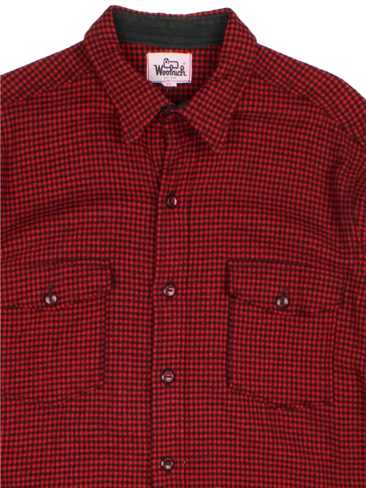 90's Woolrich Checked Overshirt (Size L)