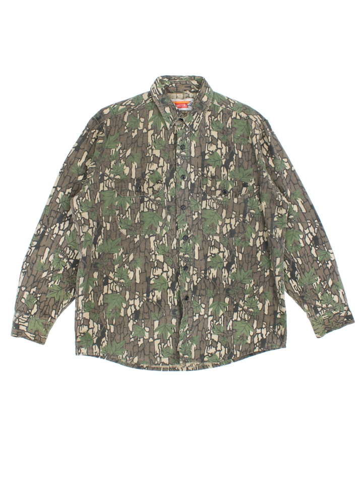 Winchester Trebark Camo Real Tree Shirt (Size L)