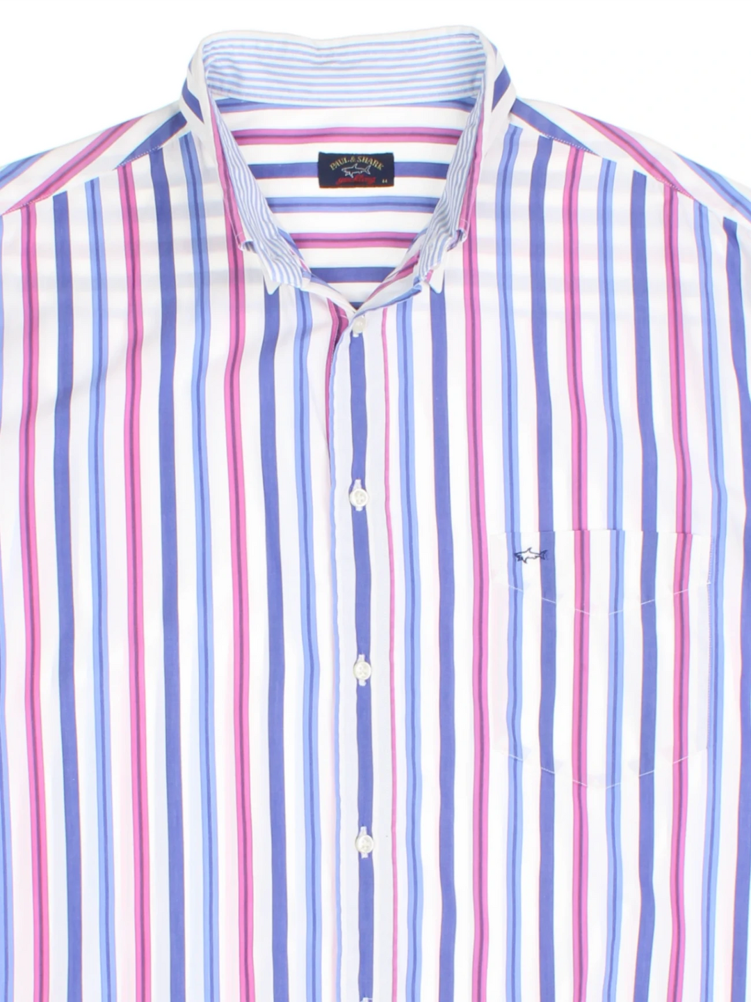 90's Paul & Shark Stripe Shirt (Size XL)