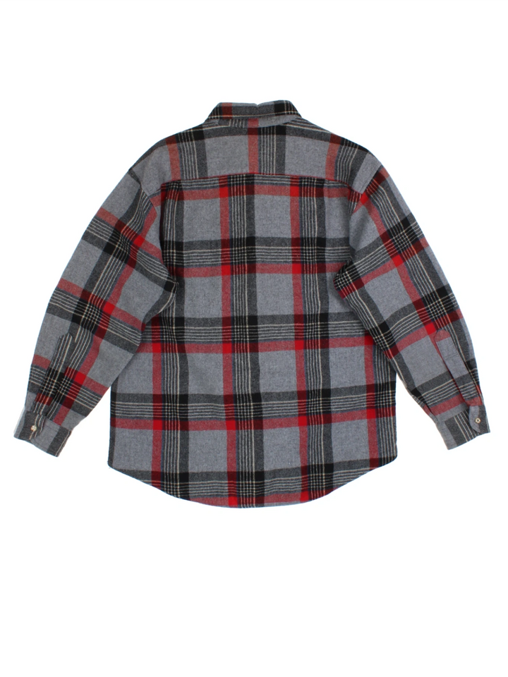 Pendleton Plaid Wool Shirt (Size L)