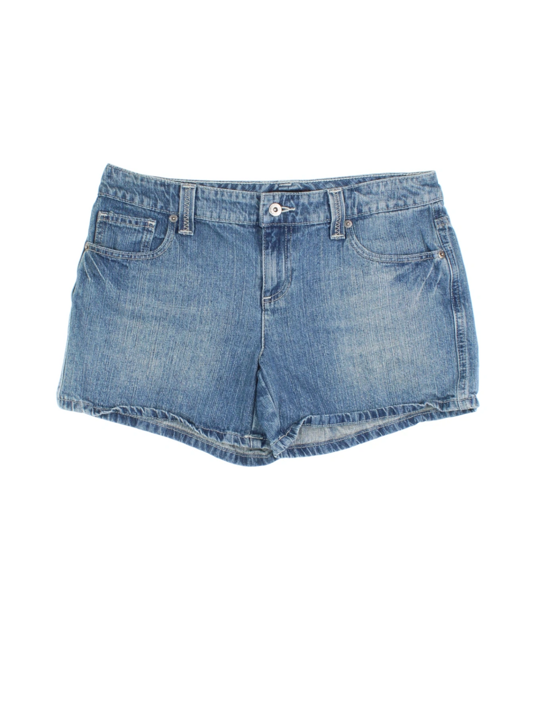 Y2K Tommy Hilfiger Denim Shorts (Size XS) - VintageFolk