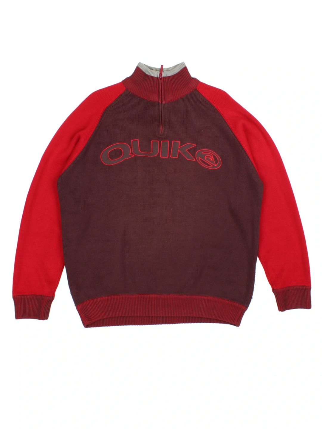 90's Quiksilver 1/4 Zip Jumper (Size XL)