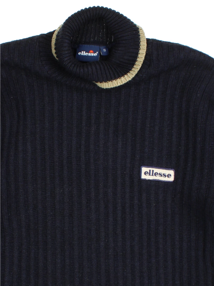90's Ellesse Roll Neck Jumper (Size S)