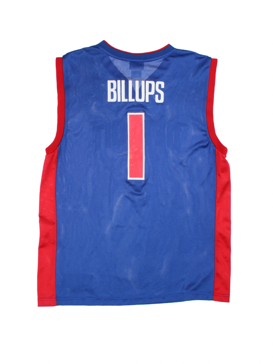 00's Reebok Detroit Pistons NBA Jersey (Size L)