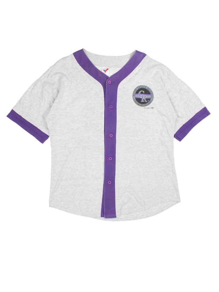 90s Colorado Rockies Baseball Jersey (Size XL)
