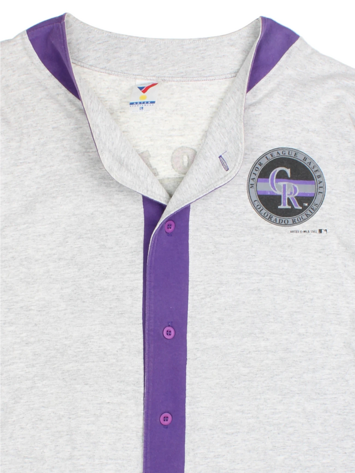 90s Colorado Rockies Baseball Jersey (Size XL)