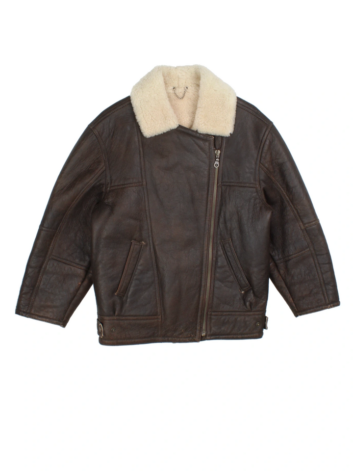 Shearling Aviator Jacket (Size M)