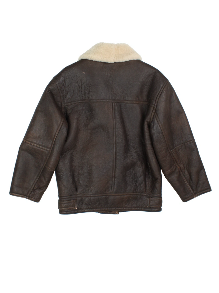 Shearling Aviator Jacket (Size M)