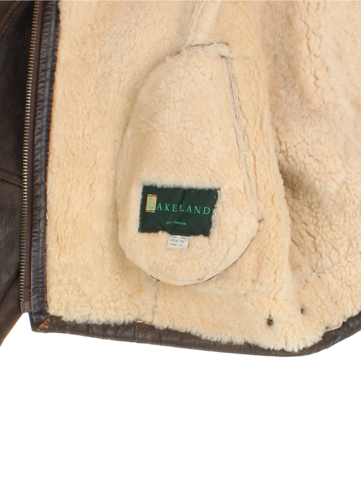 Shearling Aviator Jacket (Size M)