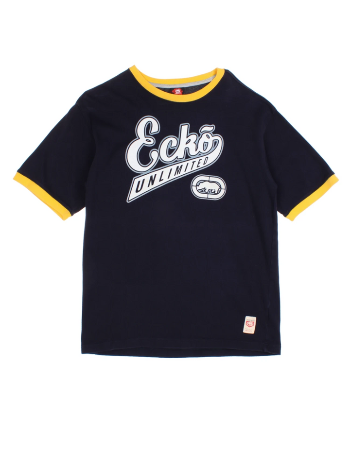 90's Ecko Unltd Ringer T-Shirt (Size M)