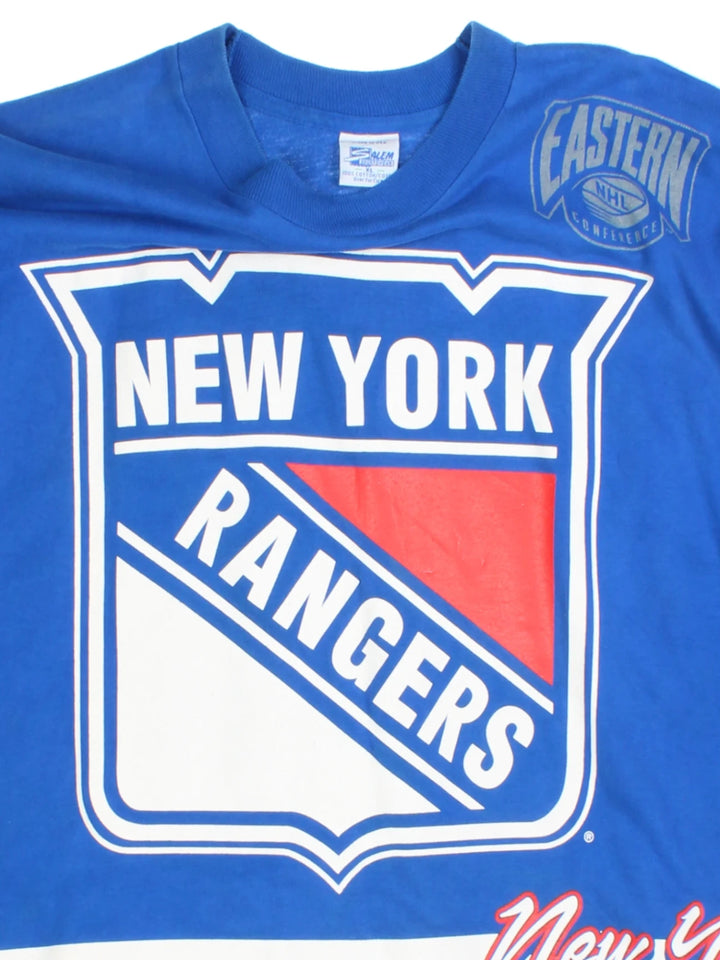 94 Salem Sportswear New York Rangers T-Shirt (Size XL)