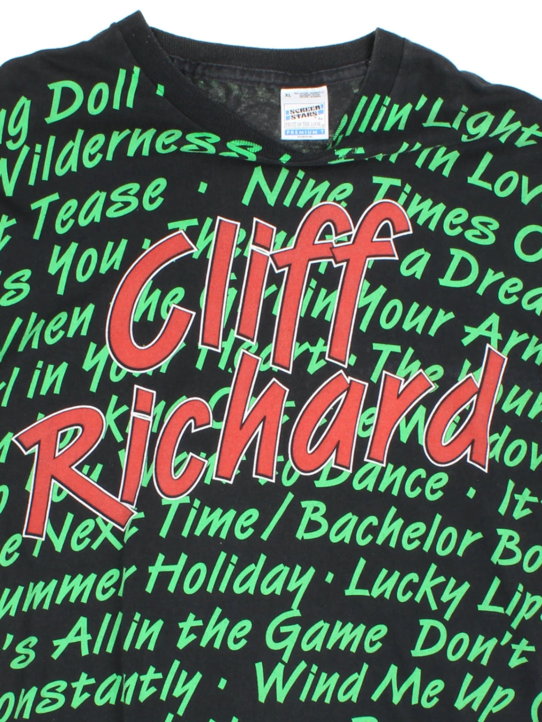 90's Cliff Richard Tour T-Shirt (Size XL)