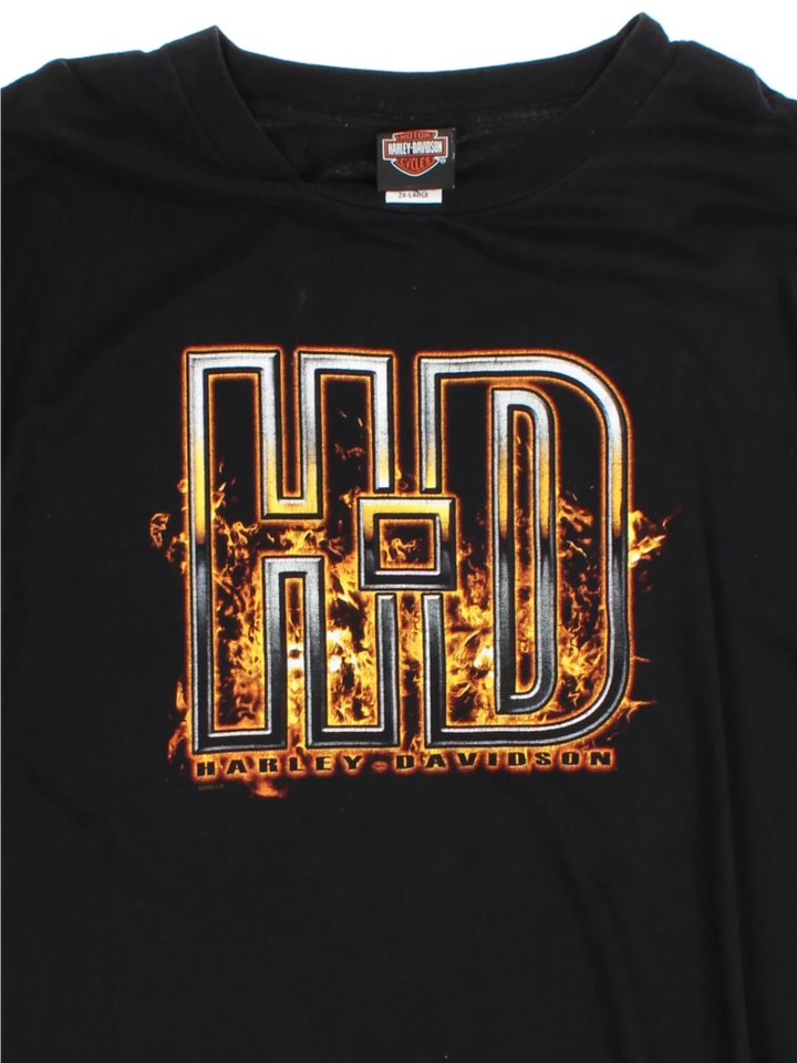 00's Harley-Davidson Iowa T-Shirts (Size XXL)