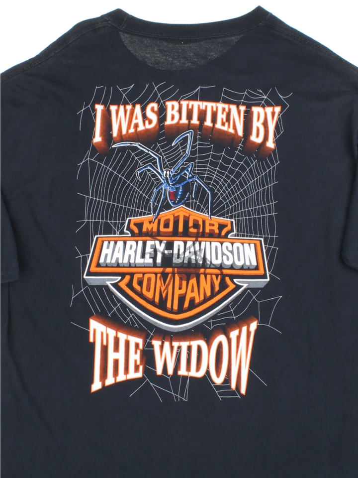 Harley-Davidson Black Widow T-Shirt (Size L)