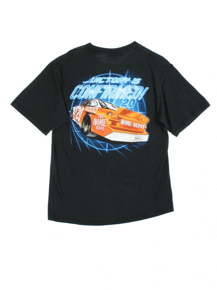 00's Tony Stewart #20 NASCAR T-Shirt (Size M)