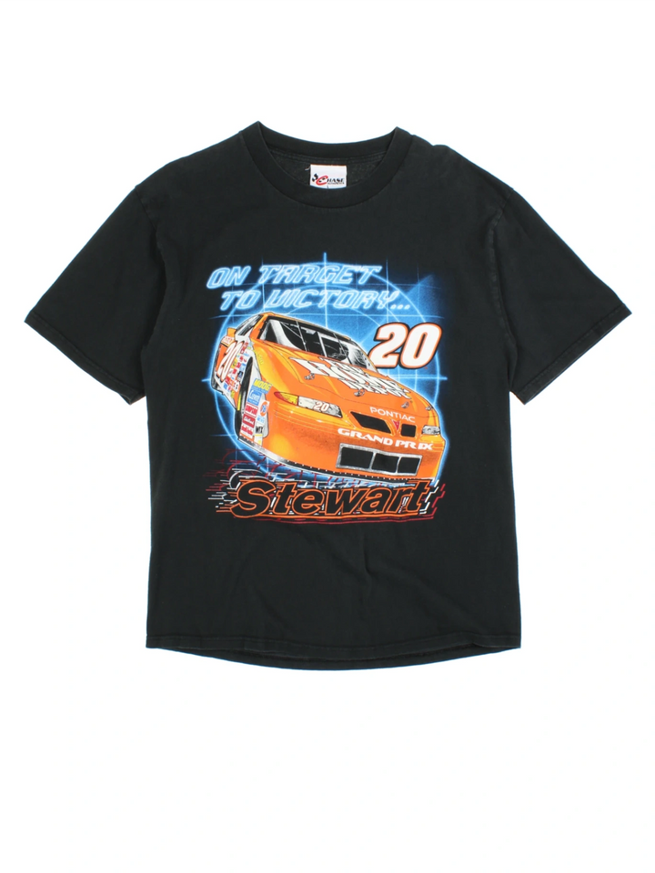 00's Tony Stewart #20 NASCAR T-Shirt (Size M)
