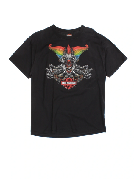 〈HARLEY-DAVIDSON〉 S/S T-Shirt スカルプリント 2015 Harley Davidson Lexington Kentucky T-Shirt (Size M)