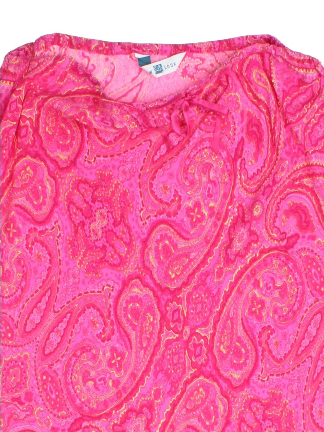 Y2K New Look Paisley Maxi Skirt (Size XL)